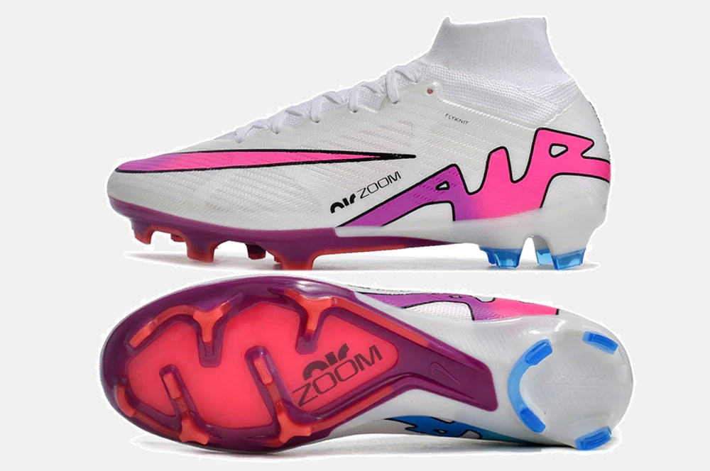 Chuteira Nike Mercurial superfly 9 Air Zoom Ultra FG - vista traseira