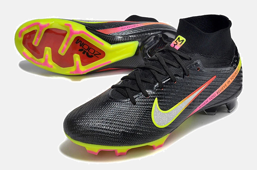 Chuteira Nike Mercurial superfly 9 Air Zoom Ultra FG - vista traseira
