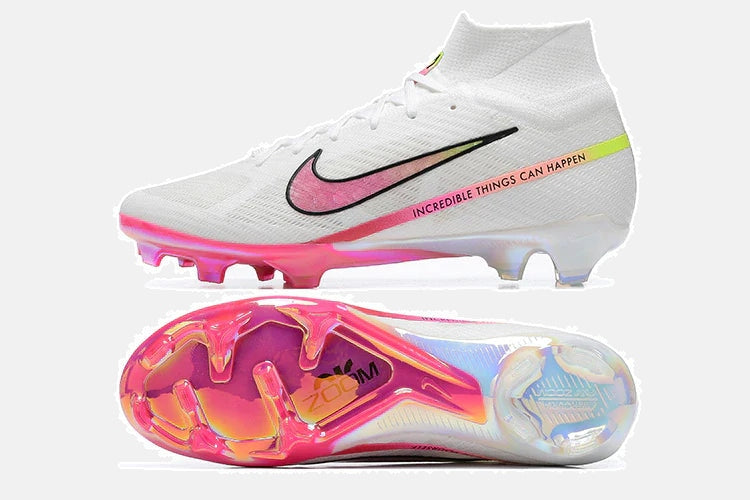 Chuteira Nike Mercurial superfly 9 Air Zoom Ultra FG - vista traseira