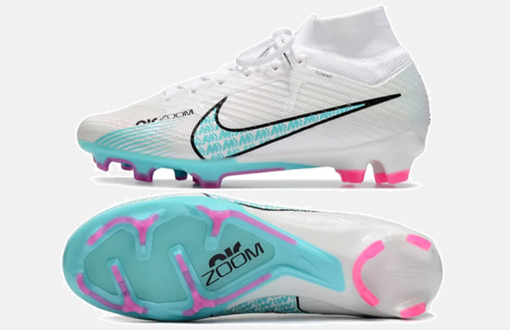 Chuteira Nike Mercurial superfly 9 Air Zoom Ultra FG - vista traseira