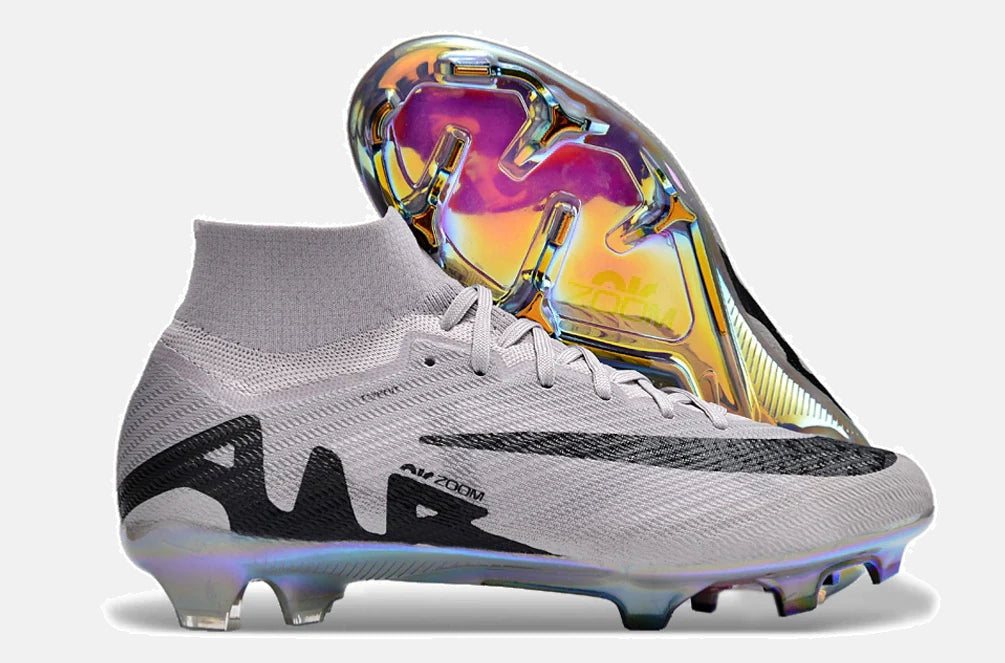 Chuteira Nike Mercurial superfly 9 Air Zoom Ultra FG - Cinza - imagem 6