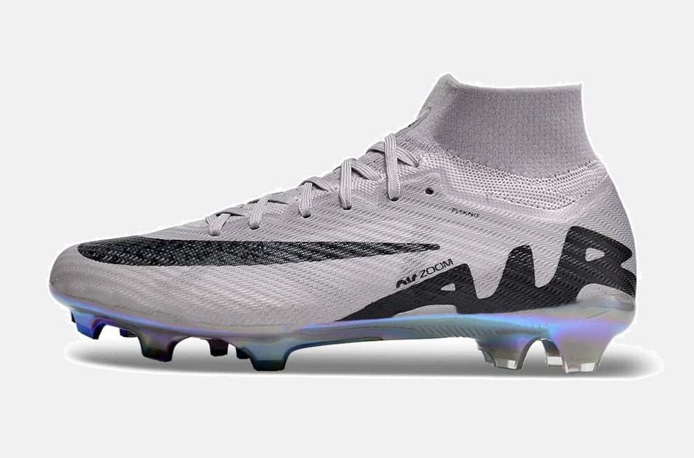 Chuteira Nike Mercurial superfly 9 Air Zoom Ultra FG - Cinza - imagem 4