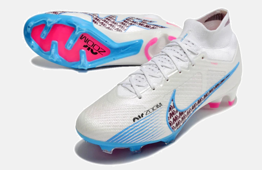 Chuteira Nike Mercurial superfly 9 Air Zoom Ultra FG - vista traseira