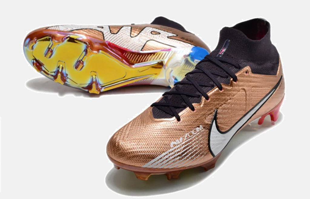 Chuteira Nike Mercurial Superfly 9 Air Zoom Ultra (Mbappé) FG - vista traseira