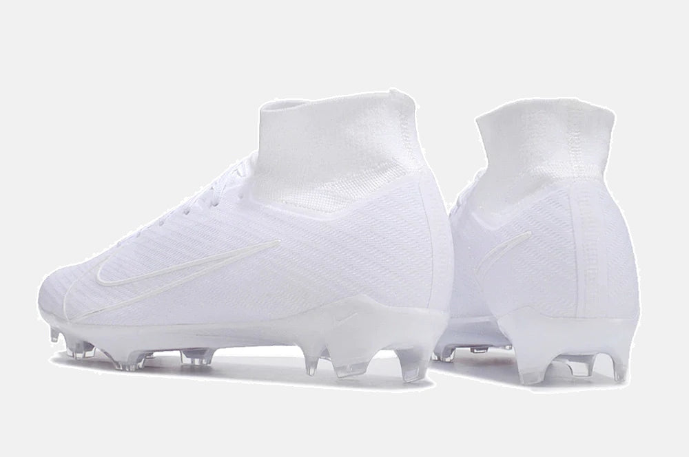 Chuteira Nike Mercurial superfly 9 Air Zoom Ultra White FG - imagem 6