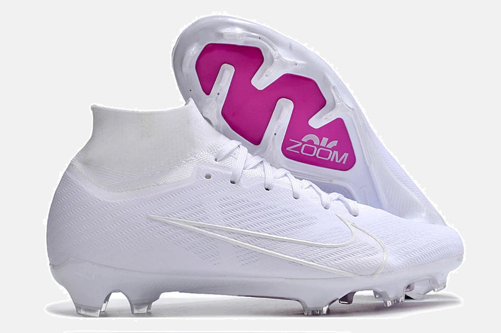 Chuteira Nike Mercurial superfly 9 Air Zoom Ultra White FG - imagem 7
