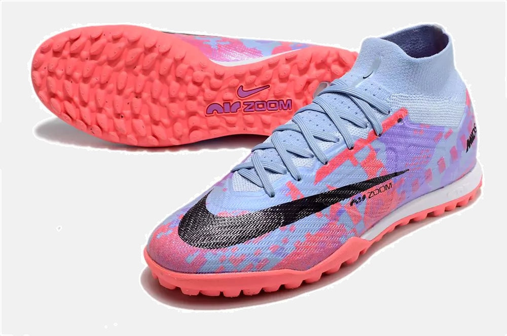 Chuteira Society Nike Mercurial Superfly Air Zoom 9 TF - vista traseira