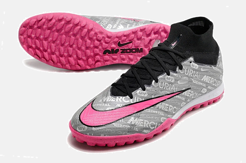 Chuteira Society Nike Mercurial Superfly Air Zoom 9 TF - vista traseira