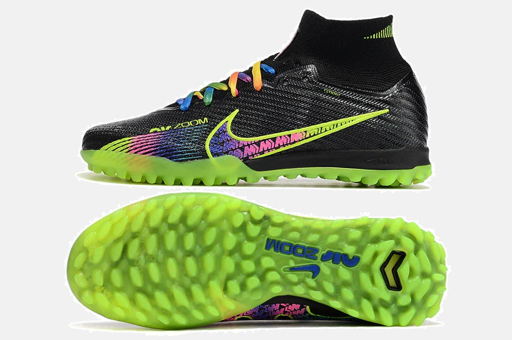 Chuteira Society Nike Mercurial Superfly Air Zoom 9 TF - vista traseira