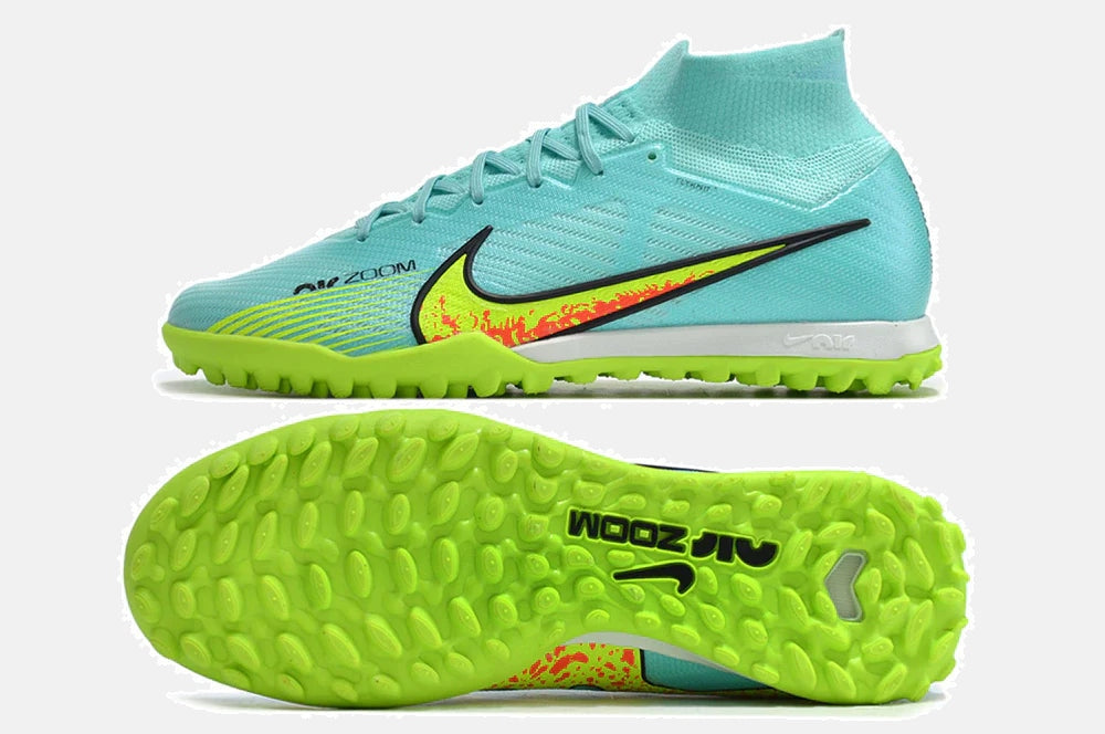 Chuteira Society Nike Mercurial Superfly Air Zoom 9 TF - vista traseira