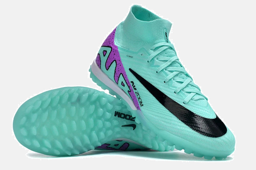 Chuteira Society Nike Mercurial Superfly Air Zoom 9 TF - vista traseira