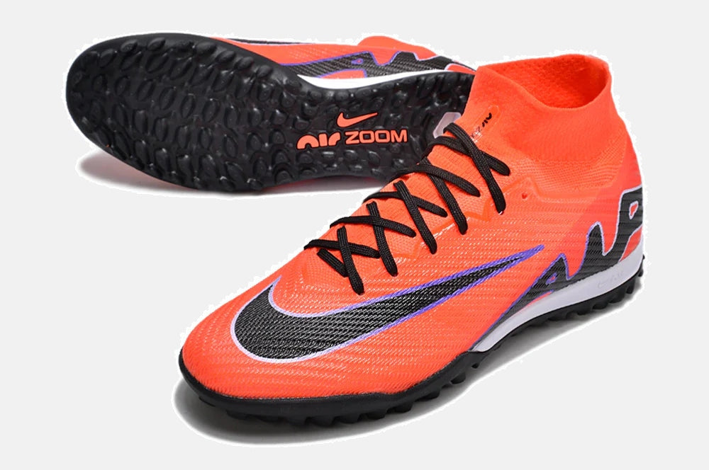 Chuteira Society Nike Mercurial Superfly Air Zoom 9 TF - vista traseira