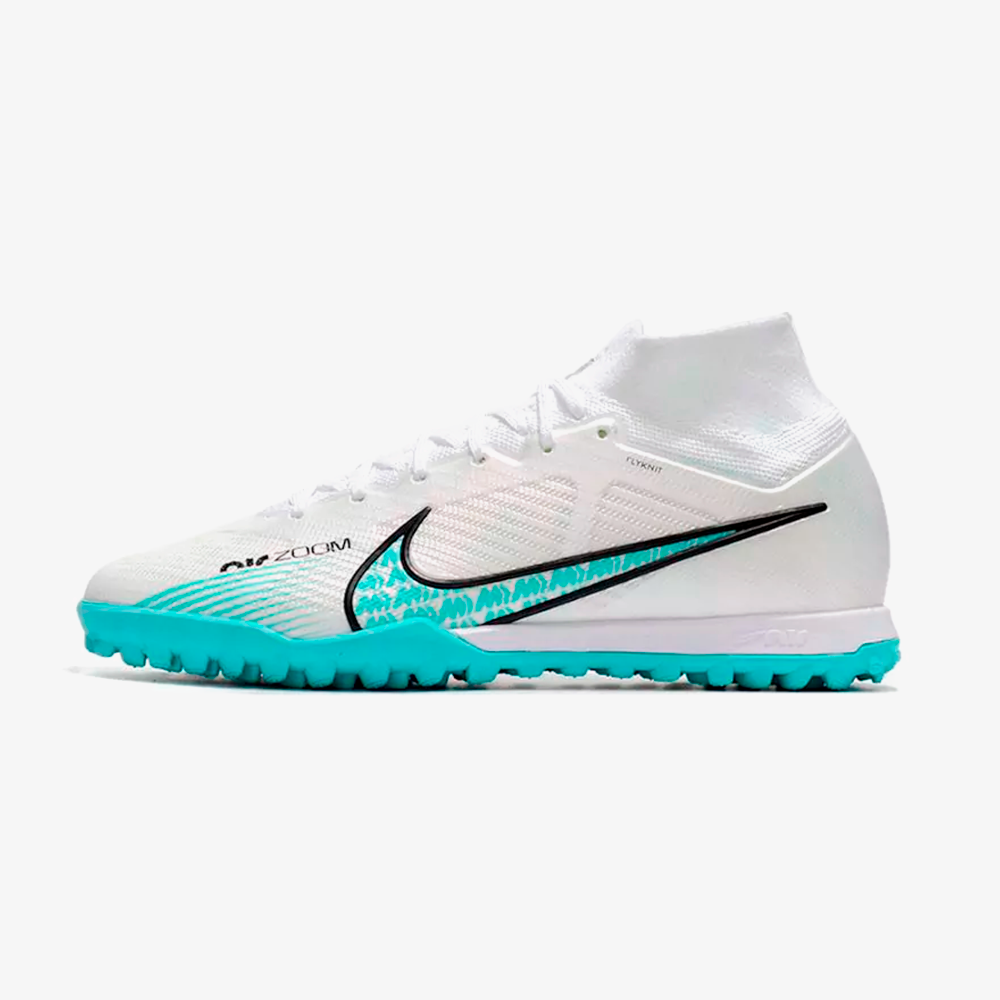 Chuteira Society Nike Mercurial Superfly Air Zoom 9 TF - vista frontal