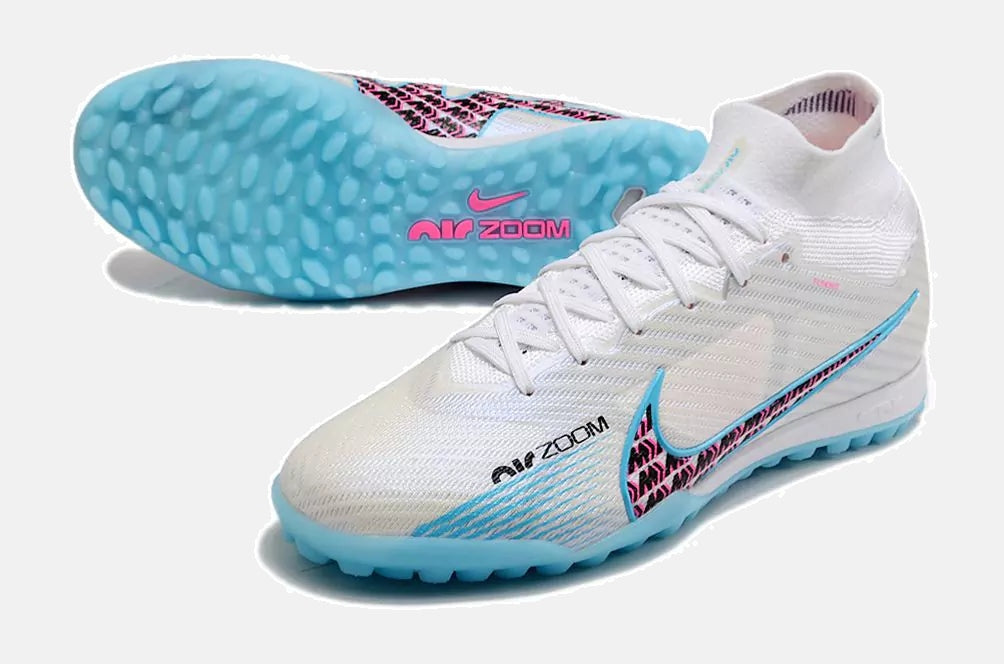 Chuteira Society Nike Mercurial Superfly Air Zoom 9 TF - vista traseira