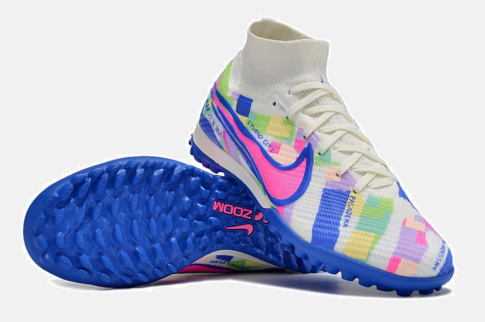 Chuteira Society Nike Mercurial Superfly Air Zoom 9 TF - vista traseira