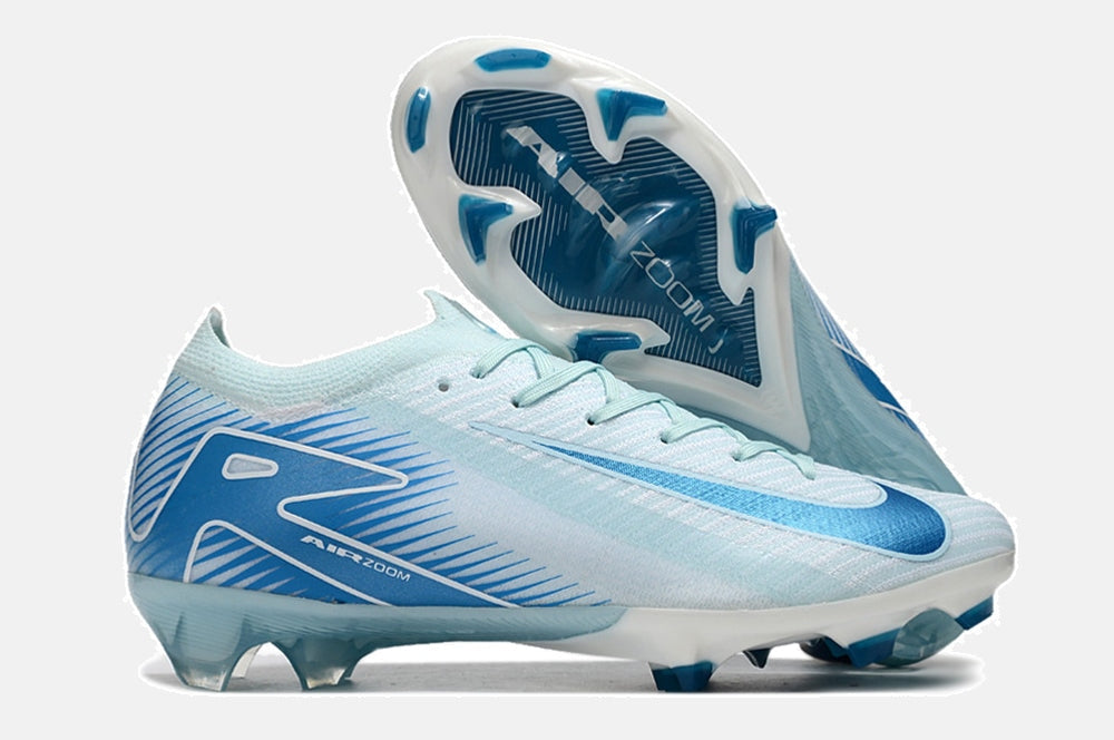 Chuteira Nike Air Zoom Mercurial Vapor 16 Elite FG - Azul - foto 7