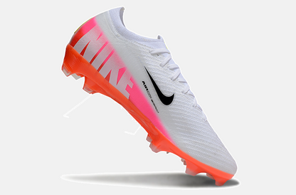 Chuteira Nike Mercurial Vapor 16 Elite  FG - Branca, Vermelha e Laranjada - Pack Fear Nothing - imagem 6