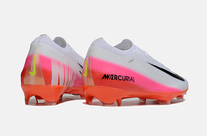 Chuteira Nike Mercurial Vapor 16 Elite  FG - Branca, Vermelha e Laranjada - Pack Fear Nothing - imagem 7