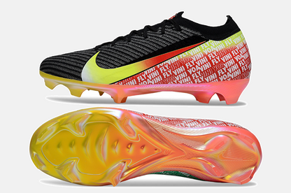 Chuteira Nike Mercurial Vapor 16 Elite "Vini jr" FG - Preta - vista traseira