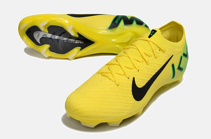 Chuteira Nike Mercurial Vapor 16 Killian Mbappe FG - Amarela e Verde - detalhe