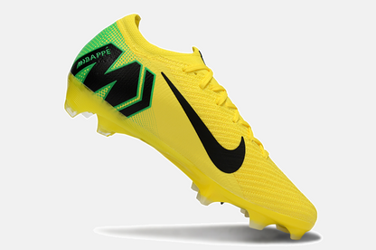 Chuteira Nike Mercurial Vapor 16 Killian Mbappe FG - Amarela e Verde - imagem 6