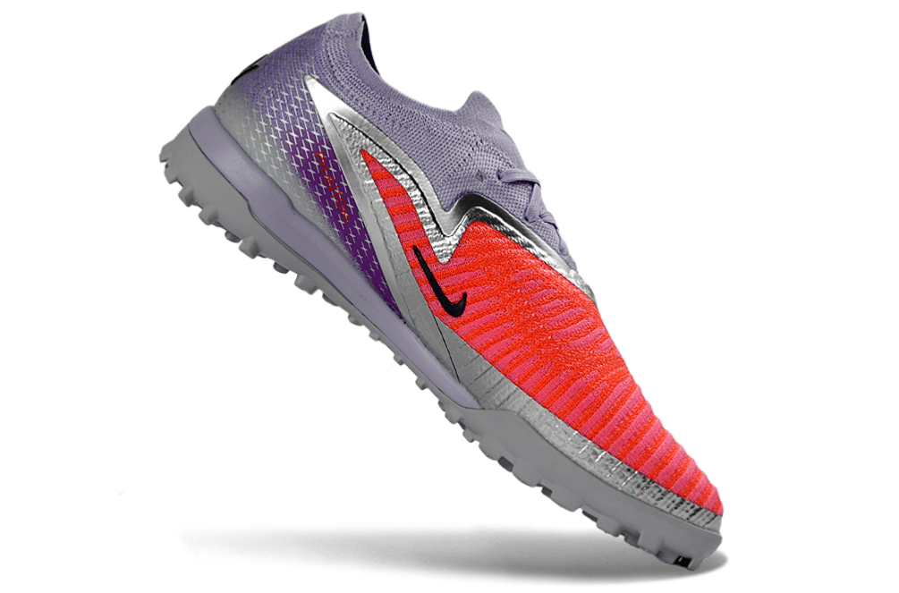 Chuteira Nike Phantom 6 Alexia Putellas Elite TF - Laranja e Roxa - Tevo Sports SPORT*
