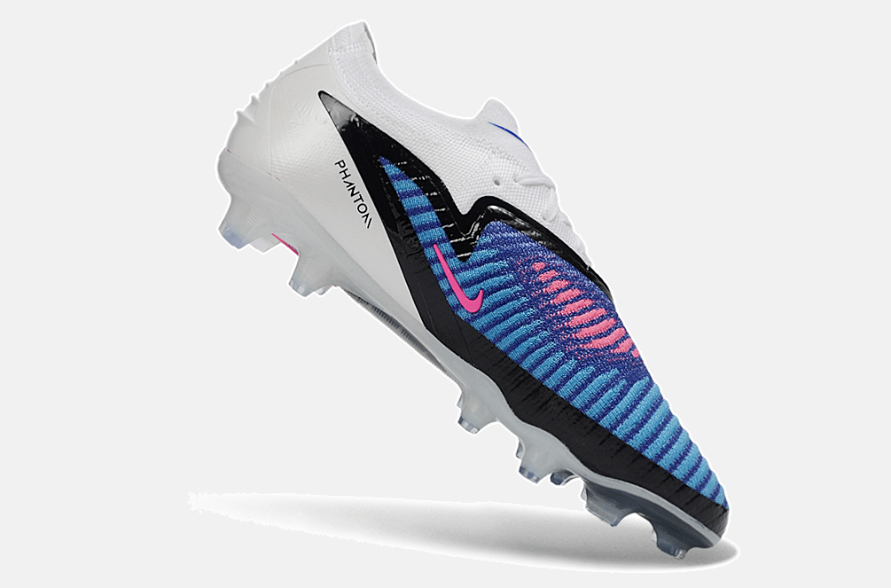 Chuteira Nike Phantom 6 Elite FG - Azul, Branca e Rosa - Attack Pack - Tevo Sports SPORT*