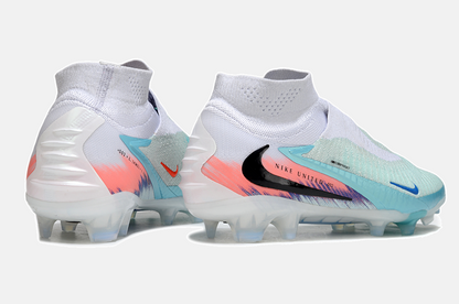 Chuteira Nike Phantom 6 Elite FG - Azul, Cinza e Rosa - imagem 7