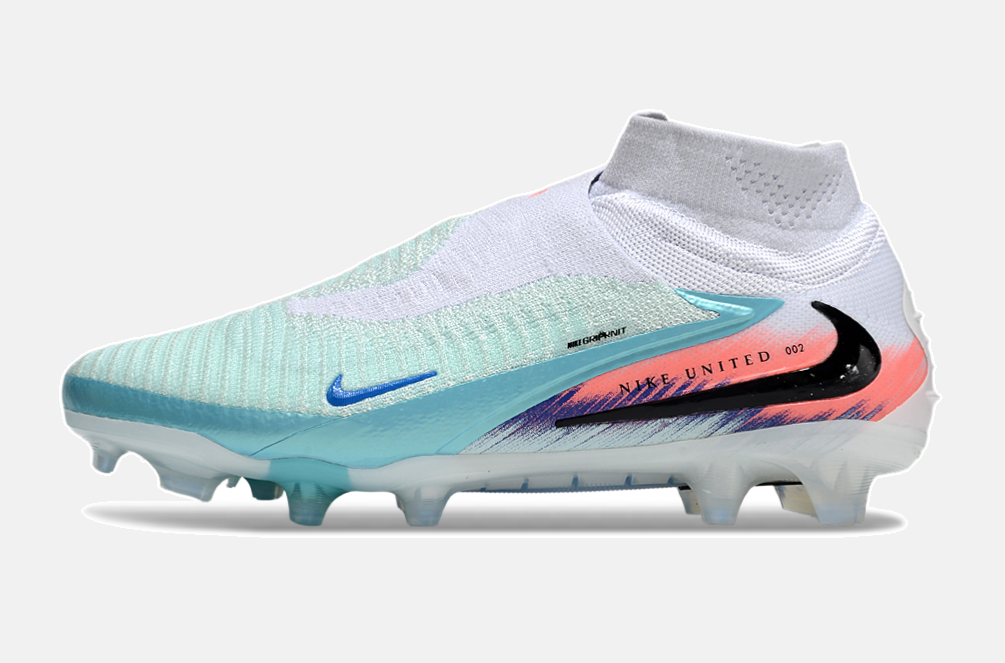 Chuteira Nike Phantom 6 Elite FG - Azul, Cinza e Rosa - imagem 4