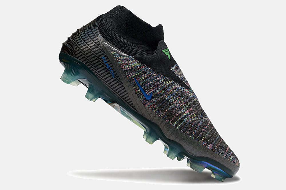 Chuteira Nike Phantom 6 Elite FG - Preto e Verde - EA FC - imagem 5