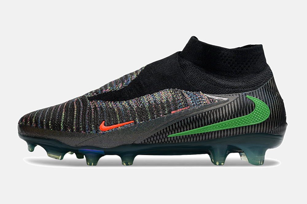Chuteira Nike Phantom 6 Elite FG - Preto e Verde - EA FC - imagem 4