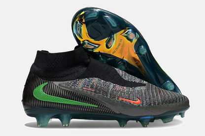 Chuteira Nike Phantom 6 Elite FG - Preto e Verde - EA FC - imagem 8