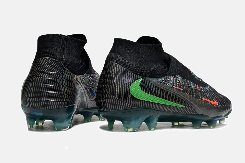 Chuteira Nike Phantom 6 Elite FG - Preto e Verde - EA FC - imagem 7