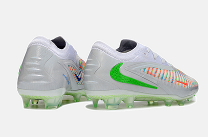Chuteira Nike Phantom 6 Elite FG - Branco e Verde - EA FC - imagem 6