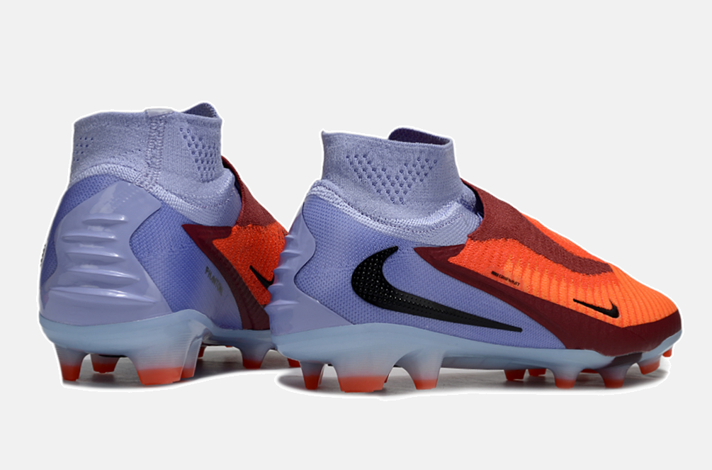 Chuteira Nike Phantom 6 Elite FG - Roxa e Laranja - Pack Scary Good - imagem 7