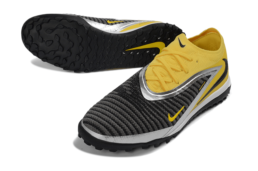 Chuteira Nike Phantom 6 Elite TF - Amarela e Preta - Tevo Sports SPORT*