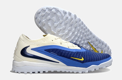 Chuteira Nike Phantom 6 Elite TF - Azul e Bege - Fear Nothing Pack - Tevo Sports SPORT*