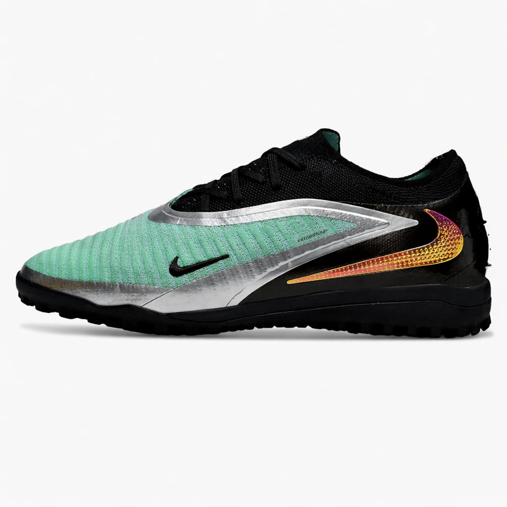 Chuteira Nike Phantom 6 Elite TF - Azul e Preta - Tevo Sports SPORT*