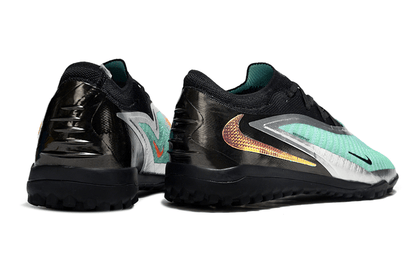 Chuteira Nike Phantom 6 Elite TF - Azul e Preta - Tevo Sports SPORT*