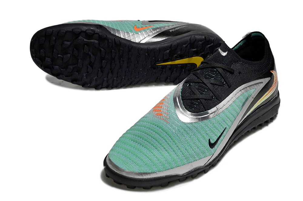 Chuteira Nike Phantom 6 Elite TF - Azul e Preta - Tevo Sports SPORT*