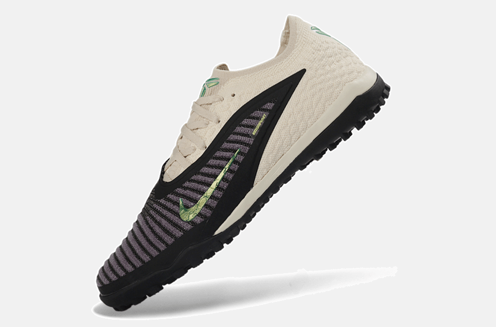Chuteira Nike Phantom 6 Elite TF - Cinza e Bege - Mamba Negra Pack - Tevo Sports SPORT*