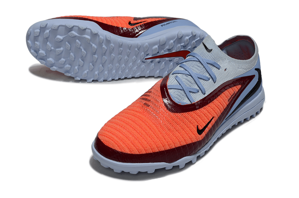 Chuteira Nike Phantom 6 Elite TF - Laranja e Lilas - Scary Good Pack - Tevo Sports SPORT*