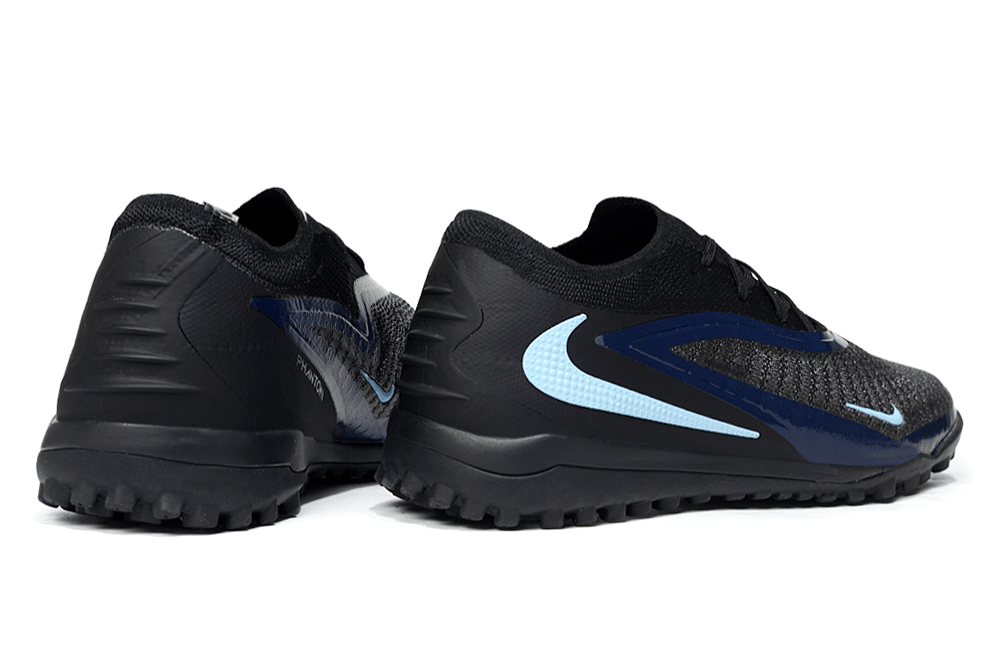 Chuteira Nike Phantom 6 Elite TF - Preta e Azul - Shadow Pack - Tevo Sports SPORT*