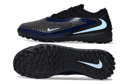 Chuteira Nike Phantom 6 Elite TF - Preta e Azul - Shadow Pack - Tevo Sports SPORT*