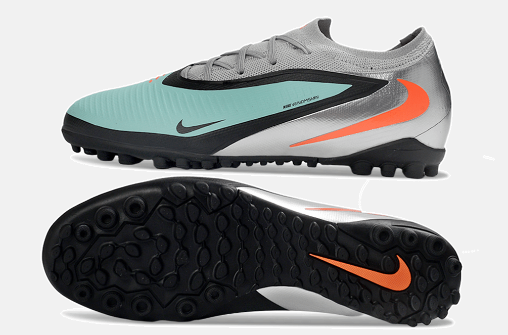 Chuteira Nike Phantom 6 Elite TF - Verde e Cinza - Tevo Sports SPORT*
