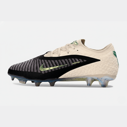 Chuteira Nike Phantom 6 Mamba Negra Elite FG - Preto e Bege - Tevo Sports SPORT*
