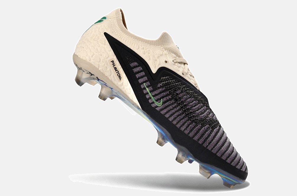 Chuteira Nike Phantom 6 Mamba Negra Elite FG - Preto e Bege - Tevo Sports SPORT*