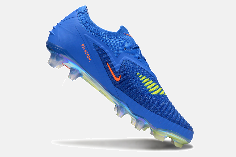 Chuteira Nike Phantom 6 Elite FG - Azul e Laranja - imagem 6