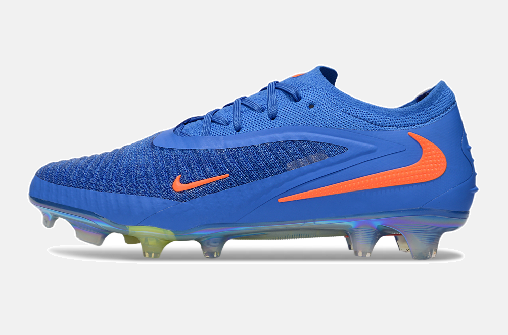 Chuteira Nike Phantom 6 Elite FG - Azul e Laranja - imagem 4