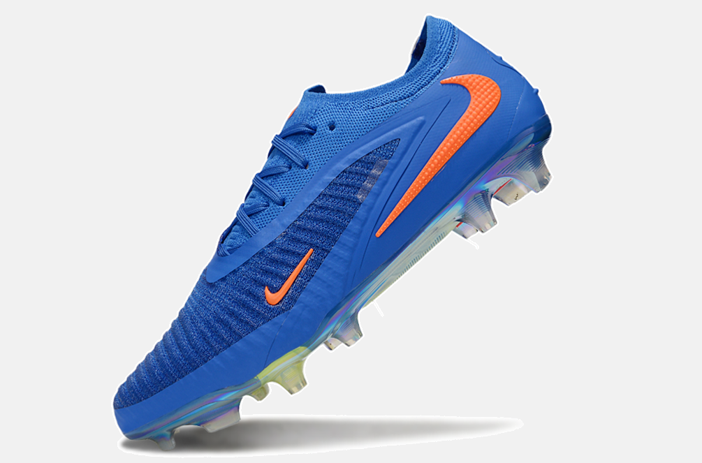 Chuteira Nike Phantom 6 Elite FG - Azul e Laranja - imagem 5